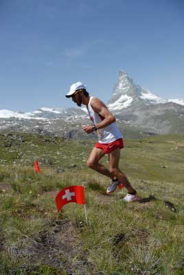 Peter Maksimow at the Zermatt Marathon