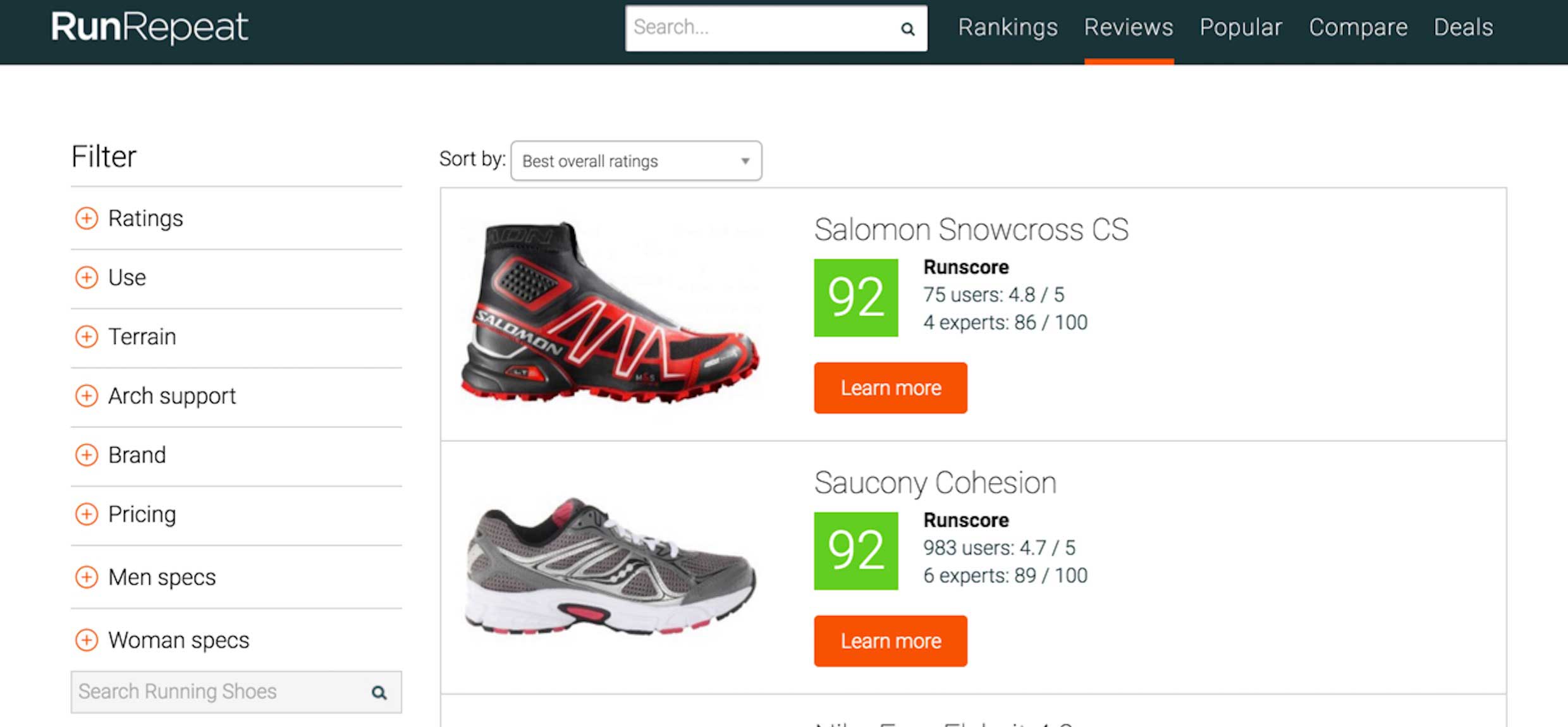 183,000 running shoe prices analyzed by 