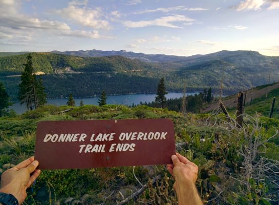 Donner Lake - the gateway into from North Lake Tahoe from points West